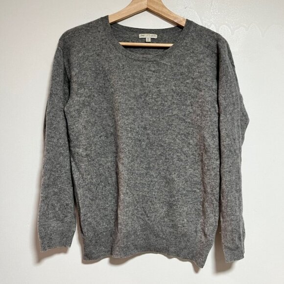 Gap 100% Cashmere Grey Sweater - Size Small - Picture 2 of 10